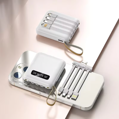 4-in-1 Power Bank Snel-lader