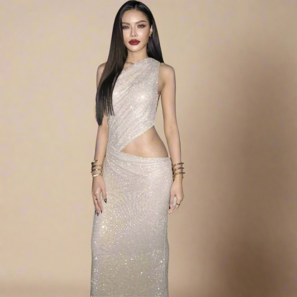 Veloura™ | Elegante Jurk met Uitsnijding