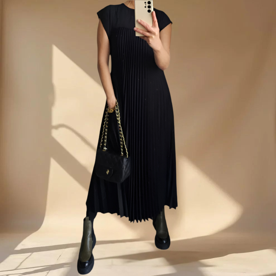 Millie™ | Mouwloze Lange Jurk