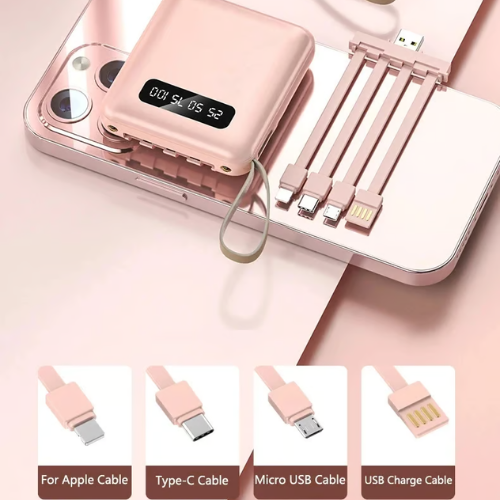 4-in-1 Power Bank Snel-lader