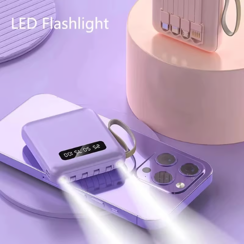 4-in-1 Power Bank Snel-lader