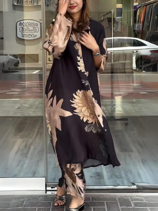 2-Delig elegante jurk met broek